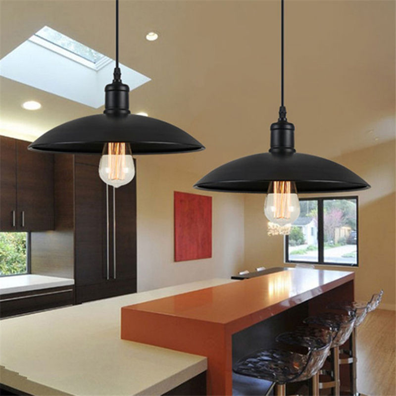 American Industrial E26 Hotel Restaurant Bar Cafe Decoration Hot Selling Restaurant Pendant Light - 图片 5