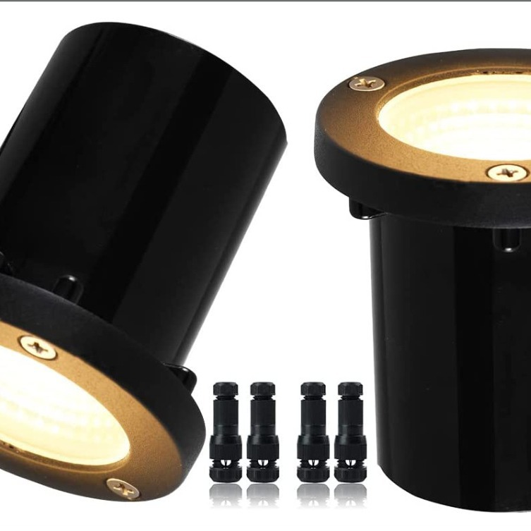 Outdoor Underground Lights Landscape Well Uplight IP67 Linkable Recessed Floor Step Deck Pathway Garden in Ground Led Light - 图片 2