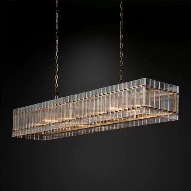 Customized OEM Villa LED Pendant Chandelier Gold Modern Ceiling Light Hotel Lobby Light Luxury Large Crystal Chandelier Lighting - 图片 5