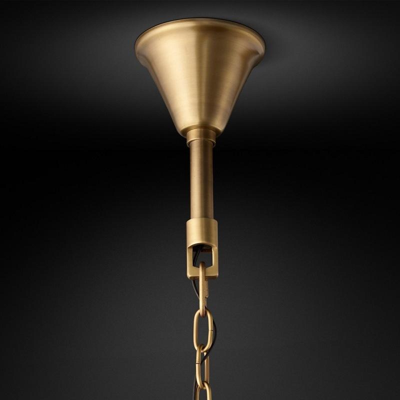 Customized OEM Villa LED Pendant Chandelier Gold Modern Ceiling Light Hotel Lobby Light Luxury Large Crystal Chandelier Lighting - 图片 6